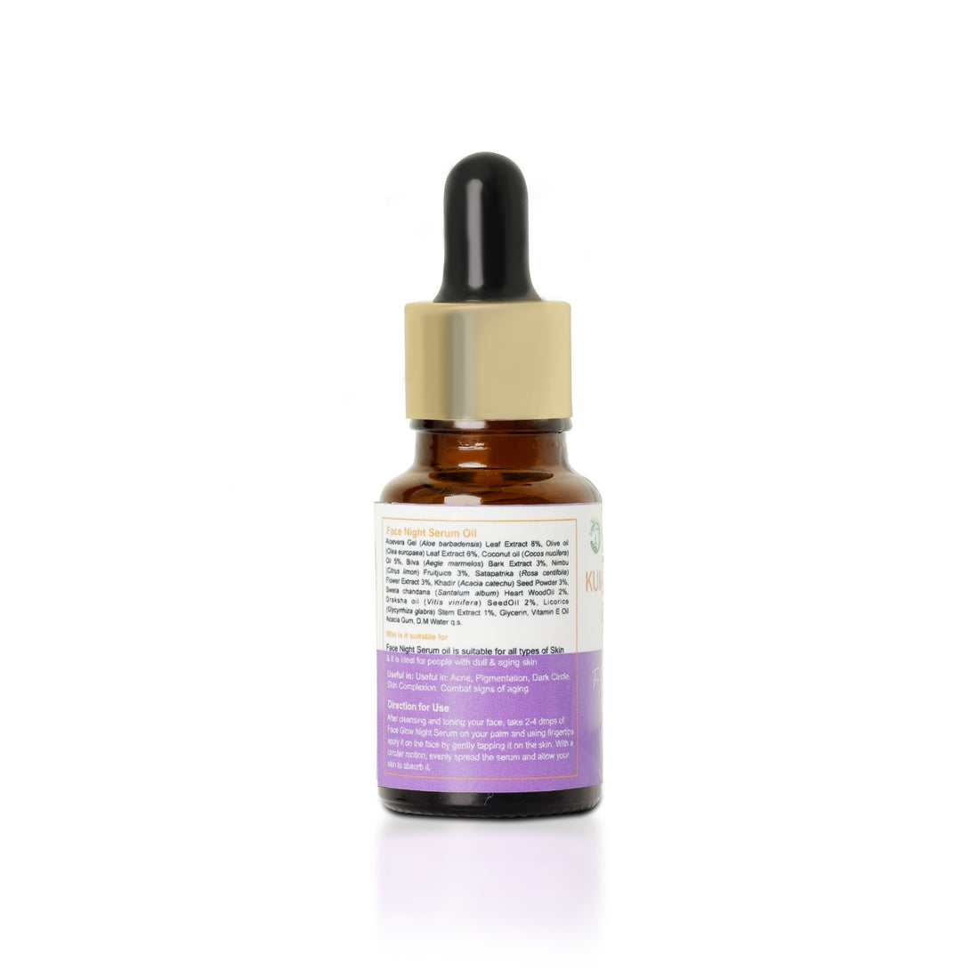 SHRI SIDDH AYURVEDA Kumkumadi Oil – Natural Skin Brightening Facial Oil for Glowing Skin, Dark Spots