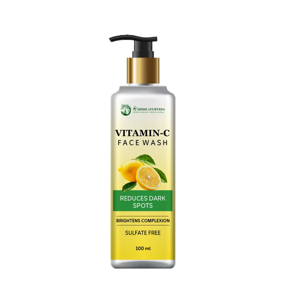 Siddh Ayurveda  Vitamin C Face Wash For Brightens Complexion